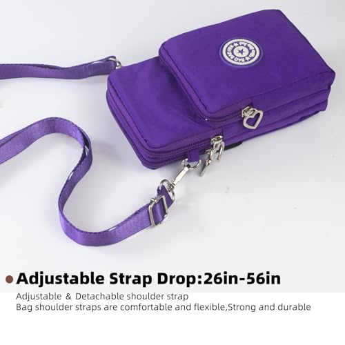 Image of JANKS Small Crossbody Bags for Women Mini Cell Phone Purses Handbag Shoulder Bag