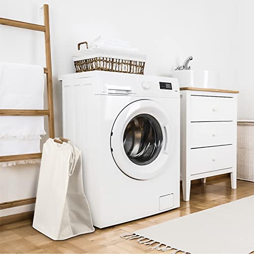 Wäschekorb Faltbar Wäschekorb Wäschesack mit Griff Wäschekörbe Aufbewahrungskorb Wäschesortierer für Schlafzimmer Badezimmer Kinderzimmer Reise