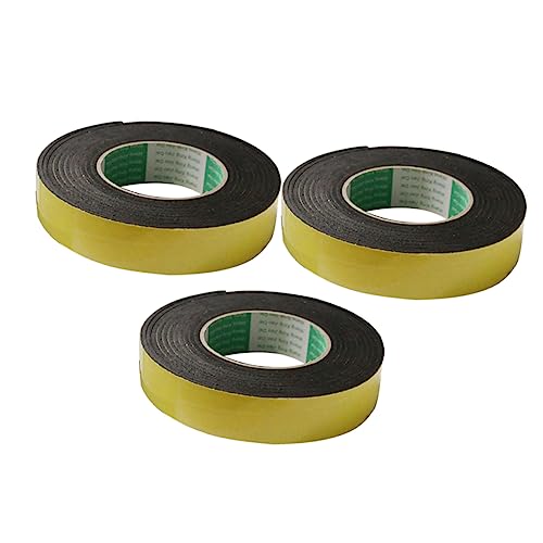 Uonlytech 9 Peças Isolamento acústico fita de esponja de eva de 3mm tira de cola fita de esponja de