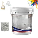 Vansen Floor Paint, Vansen Epoxy Floor Paint, Epoxy Colored Sand FloorPaint, Wear-Resistant Anti-Slip Self-Leveling Epoxy Floors Painst, for Both Indoorand Outdoor (C, 1kg)