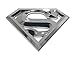Elektroplate Superman Chrome “S” 3D Emblem Premium Metal Finish Car Truck Motorcycle Logo