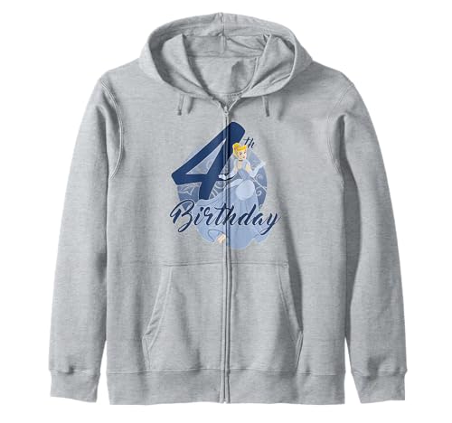 Sweat à capuche Cendrillon Disney 5 ans le cadeau d'anniversaire magique