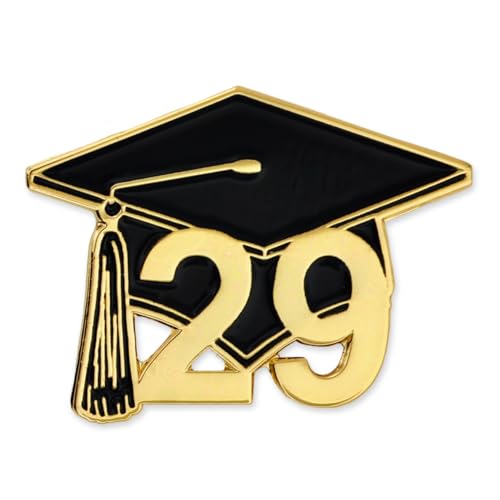 Image of PinMart Class Graduation Cap School Student Enamel Lapel Pin