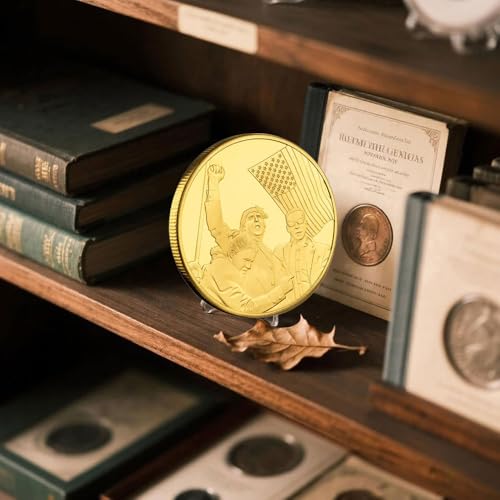 Moneda Coleccionable Donald Trump 2024 Cobre Puro miniatura 3