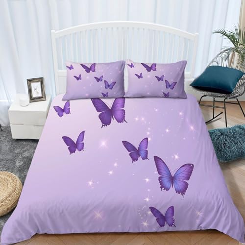 Housse couette fermeture éclair 140x200 parure lit microfibre sans plis - 5