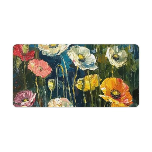 Alfombrilla de ratón gaming grande 60x30 cm antideslizante