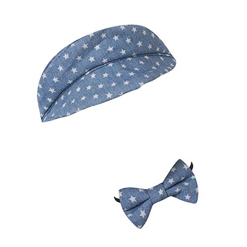 N / C Set di 2 cappelli da neonato con visiera e