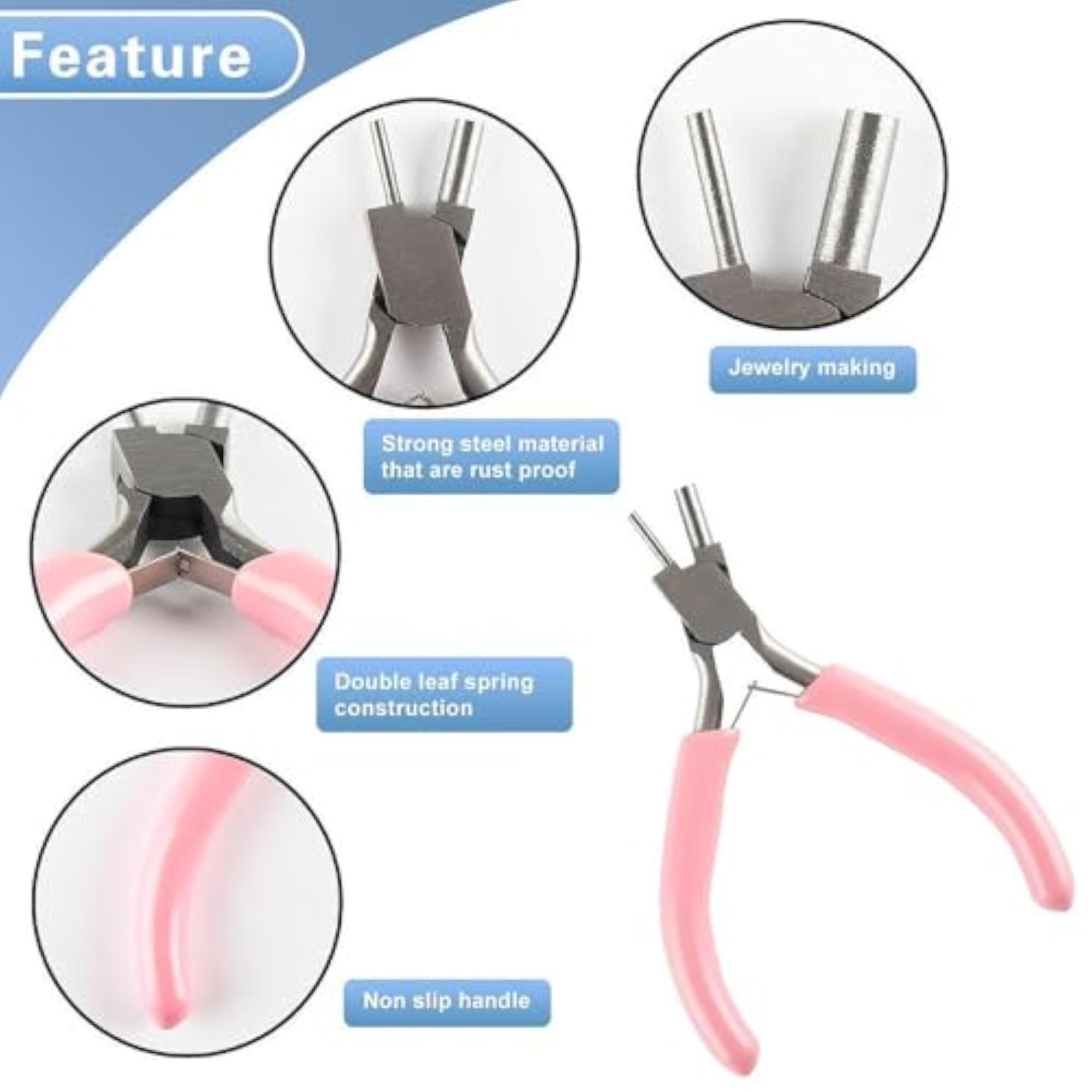 Bail Making Pliers for Jewelry Processing
