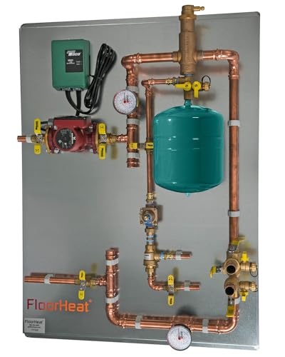 Hydronic Radiant Heat Control Panel - 1 Zone | Pre-Assembled Heat...