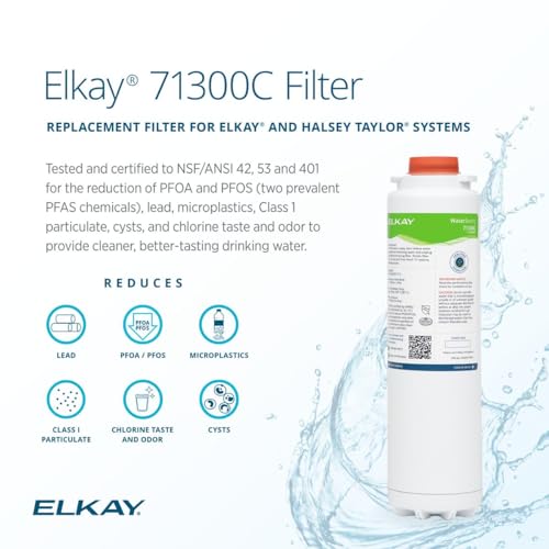 Image of WaterSentry PFOA /PFOS PFAS, Lead, Microplastics NSF /ANSI Certified 2250 Gal 12 Month Filter - 1 Each