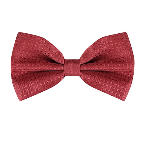 Nœud papillon homme rouge pré-noué ajustable Allegra K accessoire costume