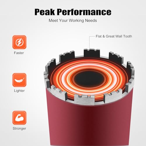 Perçage humide de 4 mm pour installer une climatisation sans poussière