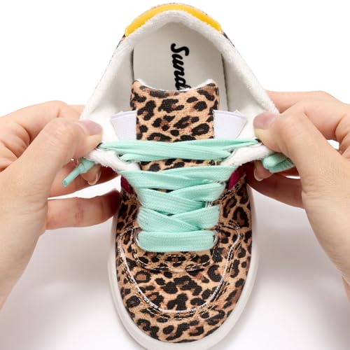 Image of Sundays Girls Sneakers Non-Slip Canvas Girls Shoes Comfort Kids Footwear