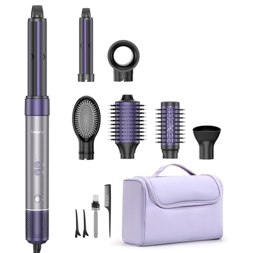 Hair Dryer Brush Blow Dryer, 7-in-1 Hot Air Brush Styler
