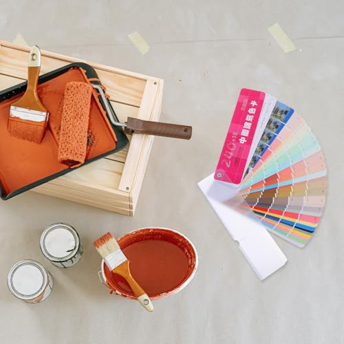 Tarjetas de muestra de color para pintar habitaciones y rediseñar el mobiliario antiguo de madera 8