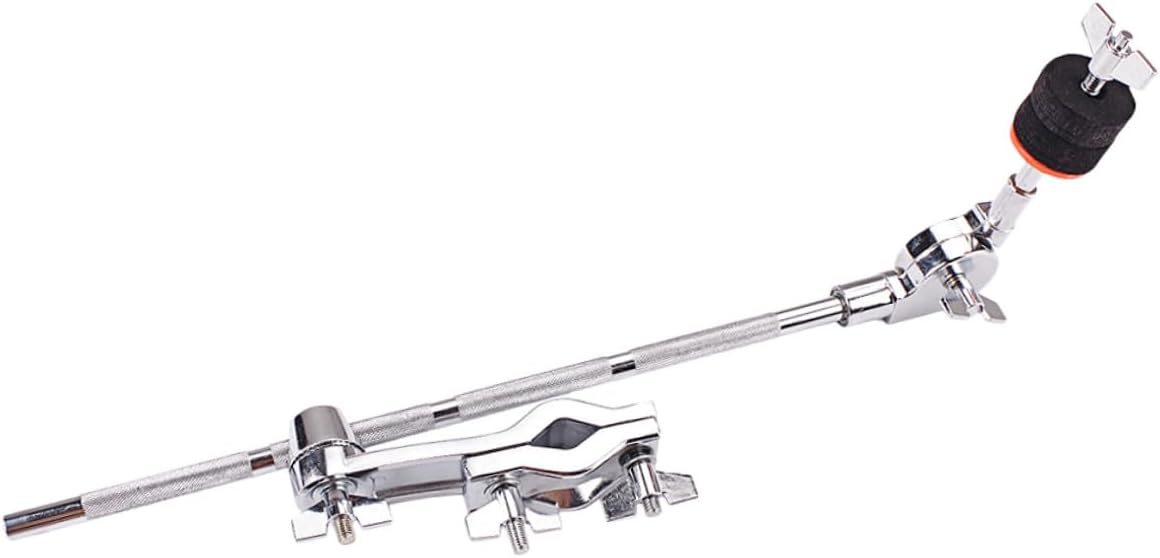 Adjustable Drum Cymbal Boom Arm with Clamp Holder Drum Extension Hardware Accessory for Percussion Mounting and Performance Setups