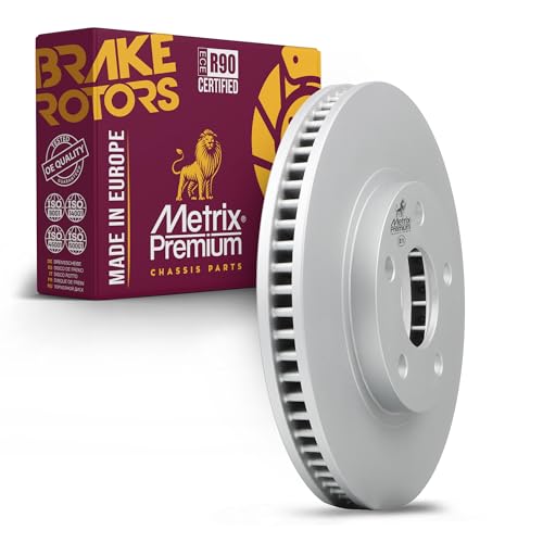 Metrix Premium Chassis Parts 303 mm Front Coated Brake Rotor Fits Riviera