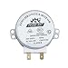 Hemobllo TYJ50-8A7 AC 220V-240V 4 RPM 4W CW/CCW Motor de Horno de Microondas Práctico Rotary Turnable Durable Motor Síncrono Motor de Horno de Microondas para Restaurante de Oficina en Casa