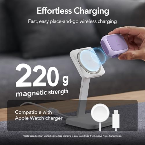 ESR for AirPods 4 Case, Compatible with AirPods 4th Generation Case (2024) (USB-C), Compatible with MagSafe - Image 4