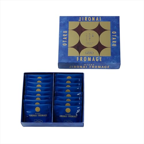 【ルタオ LeTAO】[チーズ・16枚入]小樽色内通りフロマージュ 1箱 クッキー ラングドシャ チーズ 16枚入のサムネイル