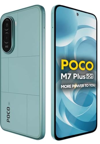 Image of POCO M7 Plus 5G, Aqua Blue (8GB, 128GB)