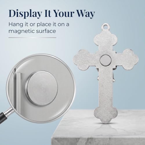 JEWGOLD Baby Girl Wall Cross Baptism Gift, Magnetic Fridge Cross — 사진 5