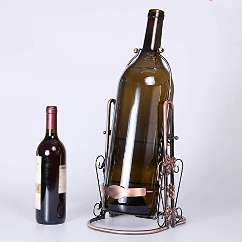 Soporte para botellas de vino capacidad 12.5-14.5L bronce miniatura 4