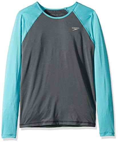 Image of Speedo Girl's Uv Swim Shirt Long Sleeve Rashguard