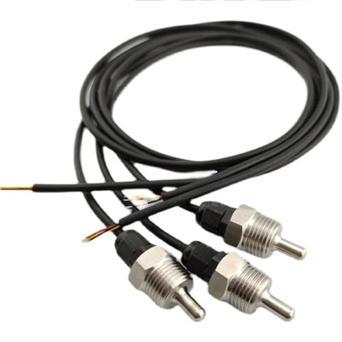Sensor de temperatura Pt1000 con sonda de 200mm y rosca G1/2 para control industrial preciso