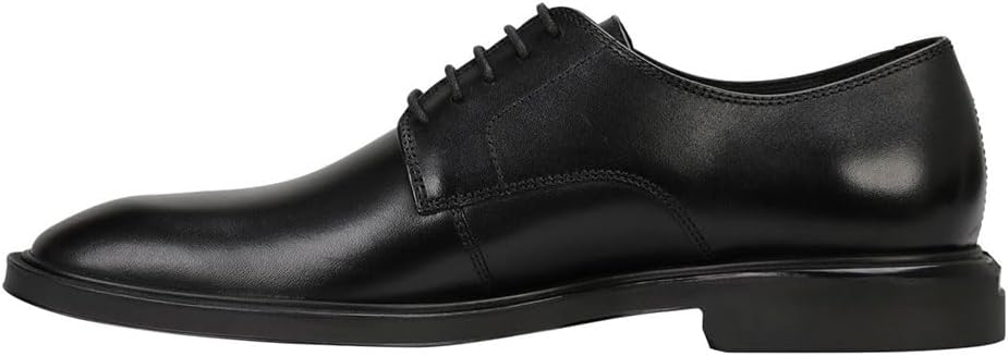 HUGO Men's Gryff_derb_lt Derby, black, 10 Men