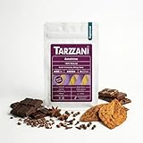 Tarzzani Ametrino, Espresso Bohnen, 100% Robusta, Kaffeebohnen, Ganze Bohne, Dunkle Schokolade, Hoher Koffeingehalt, 60% mehr Koffein (250 g, Ganze Bohne)