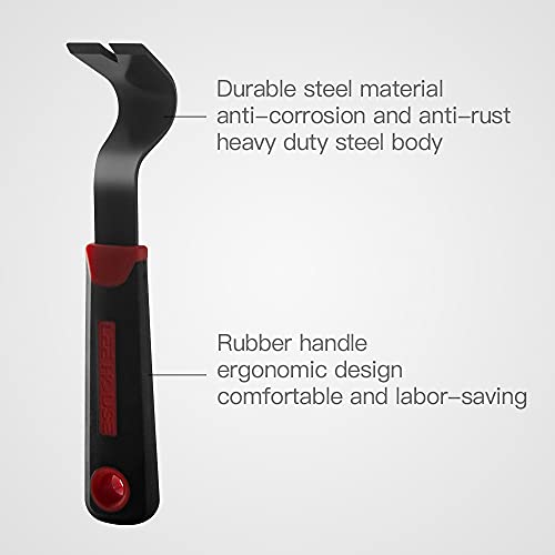 Bami-Lee House Tile Removal Tool,Wood Trim Removal Tool,Removal Multi-Tool For Commercial Work,Flat Pry Bar,Baseboard Removal Tool For Removing Wood Floor,Tiles,Nail Pulling #TOP2