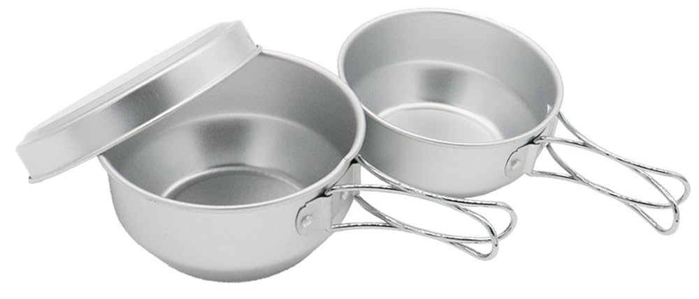 EPI(イーピーアイ) アルミ3点食器セット C-5201 シルバー