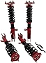 Ineedup Complete Coilovers Struts Shocks Replacement Fit for 1992-2001 for Lexus ES300 /1995-2003 for Toyota Avalon /1992-2001 for Toyota Camry /1999-2003 for Toyota Solara - Red