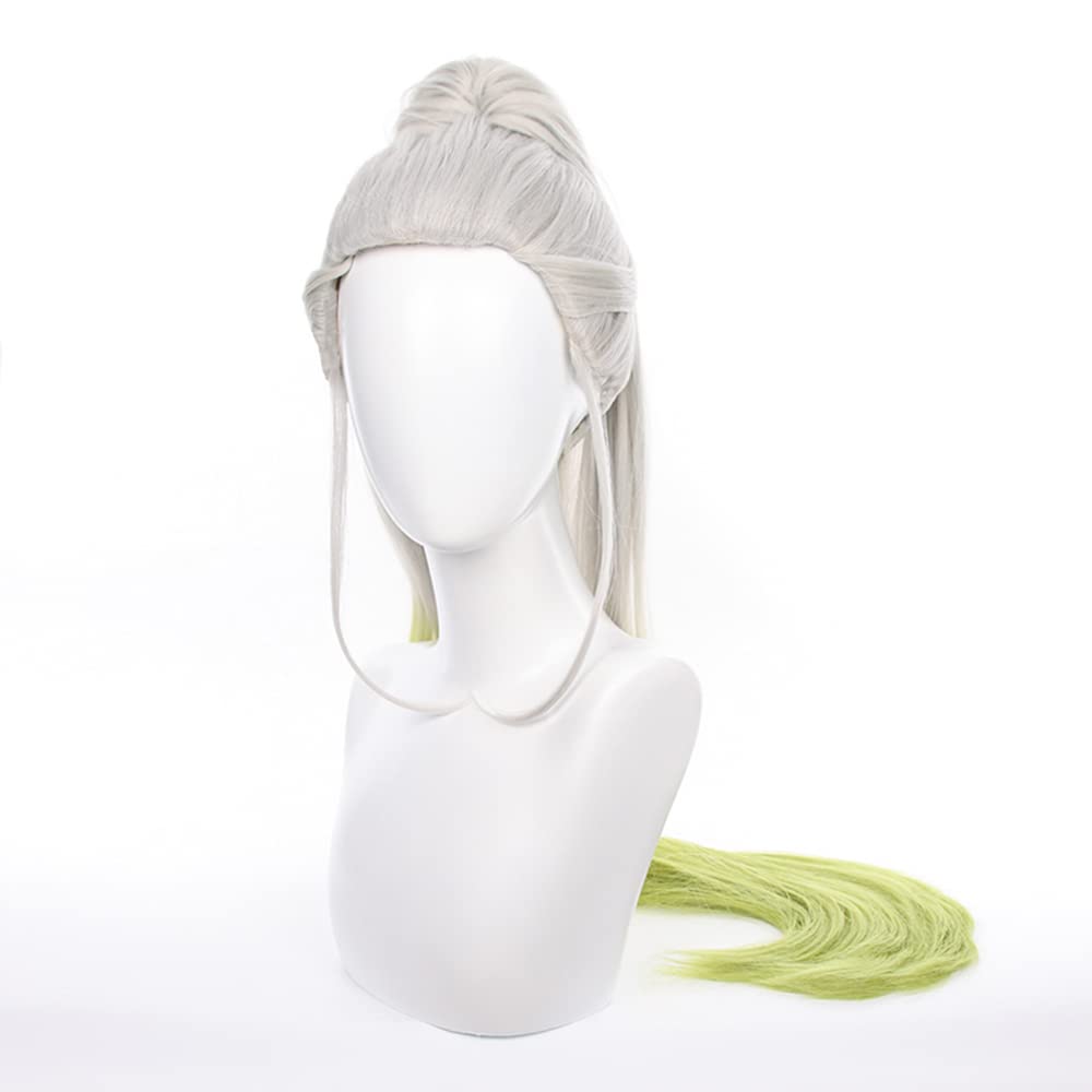 OSIAS Parrucca Cosplay Daki con Gradiente di Colore per Donna e Ragazza