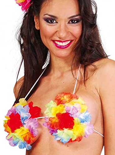Fiestas Guirca - Sujetador Hawaii Adulto, Multicolor, Reghawaii