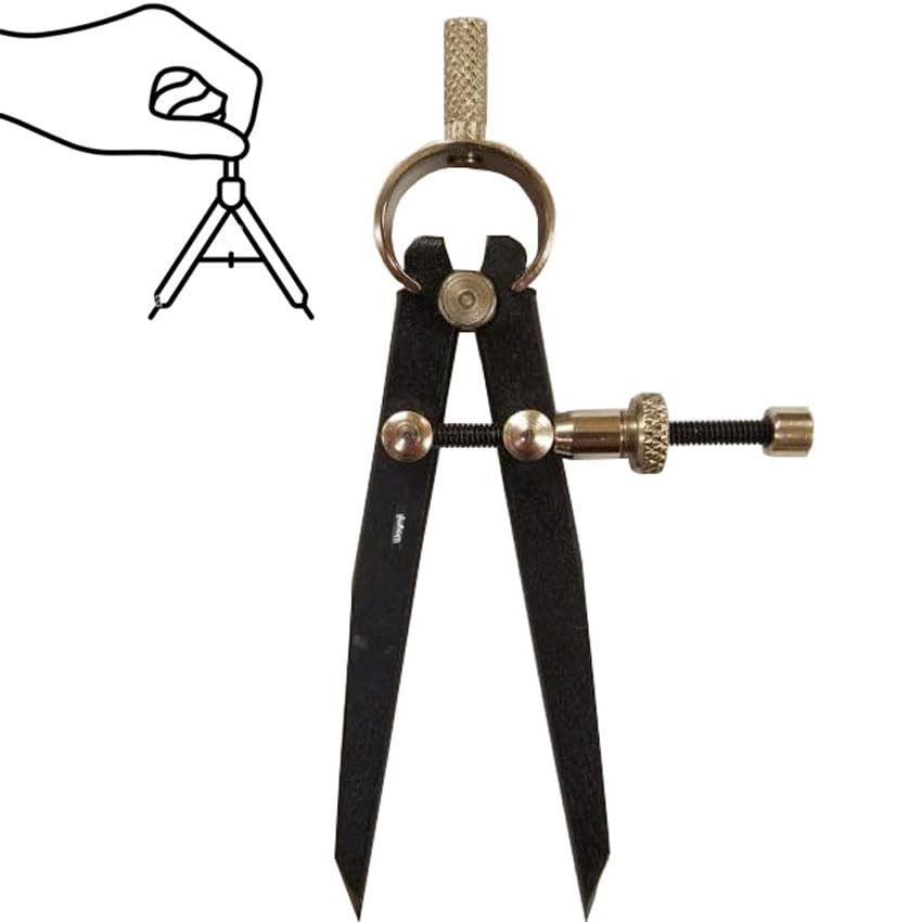 Spring Adjustable Compass Divider 3