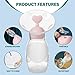 Amplim Deluxe Manual Silicone Breast Pump and No Touch Forehead Thermometer for Babies and Adults | Bundle Pack