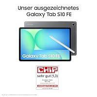 Samsung Galaxy S10 FE AI-Tablet, Android Tablet, 128 GB Speicher, 8 GB RAM, 27,70 cm/10,9" Display, Inkl. S Pen, 5G, Lange Akkulaufzeit, Gray, 36 Monate Herstellergarantie [Exklusiv auf Amazon] – Ansicht 2