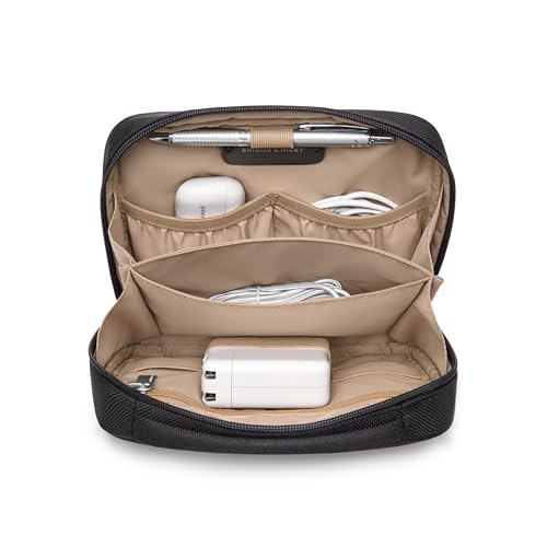 Image of Briggs & Riley @work Tech Kit, Organized Storage Bag for Electronics, Black