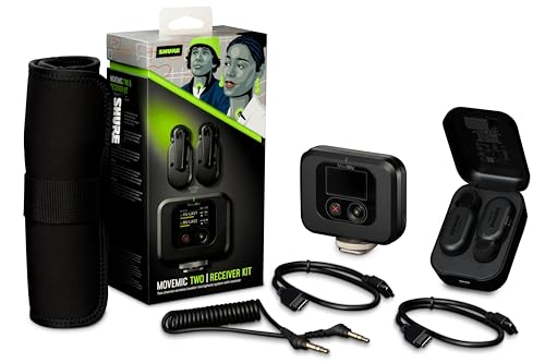 Shure MoveMic Two Kit - Pro Wireless Lavalier Microphones - Image 4
