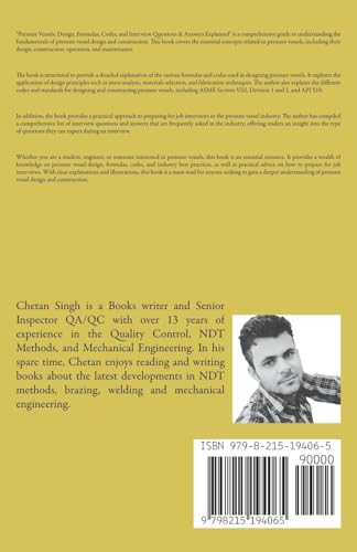 Pressure Vessels: Design, Formulas, Codes, and Interview Questions & Answers Explained