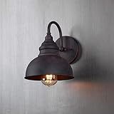 Wandleuchten, Industrielle Wind Innenwandlampe Europäischen Stil Wasserdichtes Licht Wandleuchte...