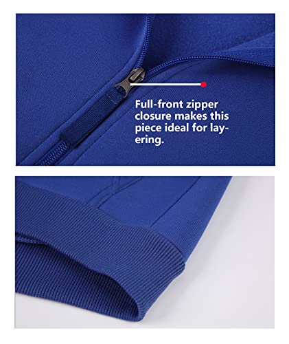 Jacketown Hoodie For Boys Jacket Lightweight Zip Up Sweatshirt For Boys Girls 6-13 Years, Blue L #TOP3