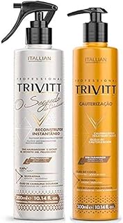 Cauterizacao Trivitt Profissional 250ml + Segredos Do Cabelo