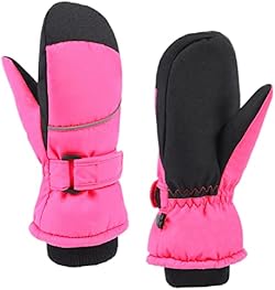 TRIWONDER キッズ スキー グローブ 手袋 防水 防寒 スノー手袋 男の子 女の子 アウトドア 冬用 滑り止め付き 透湿 換気性 耐磨耗性