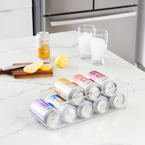 iDesign-Soda-Can-Dispenser-For-Refrigerator-or-Pantry-Clear-Made-in-USA