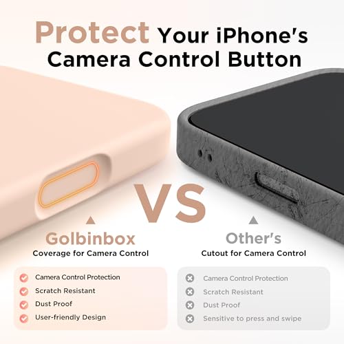 Image of GolbinBox Magnetic for iPhone 17 Pro Case, Silicone Cover, Sunny