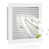 13.9'w X 13.9'h Shed Vent, Hon&Guan Aluminum Alloy Gable Vent, Door Vents For Interior Doors Dryer Vent Covers For Wall House[Outer Dimensions: 16'x 16'h].