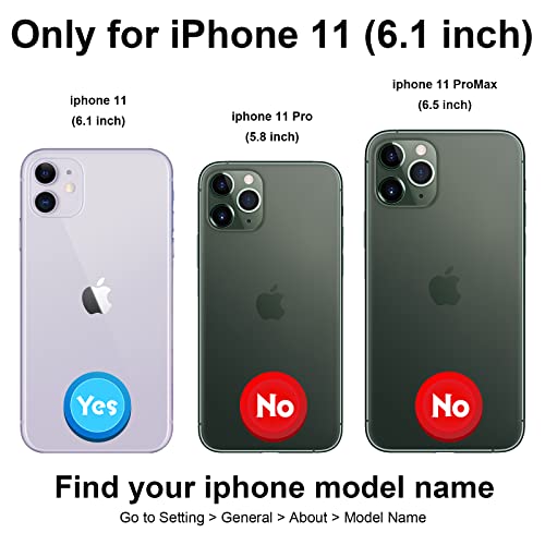 Haopinsh For Iphone 11 Wallet Case With Card Holder, Summer Fruits Pattern Back Flip Folio Pu Leather Kickstand Card Slots Case For Women Girls, Double Magnetic Clasp Shockproof Cover 6.1" #TOP1